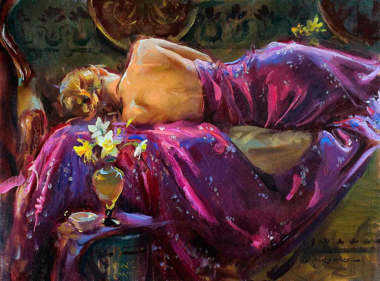 Художник daniel f gerhartz картины