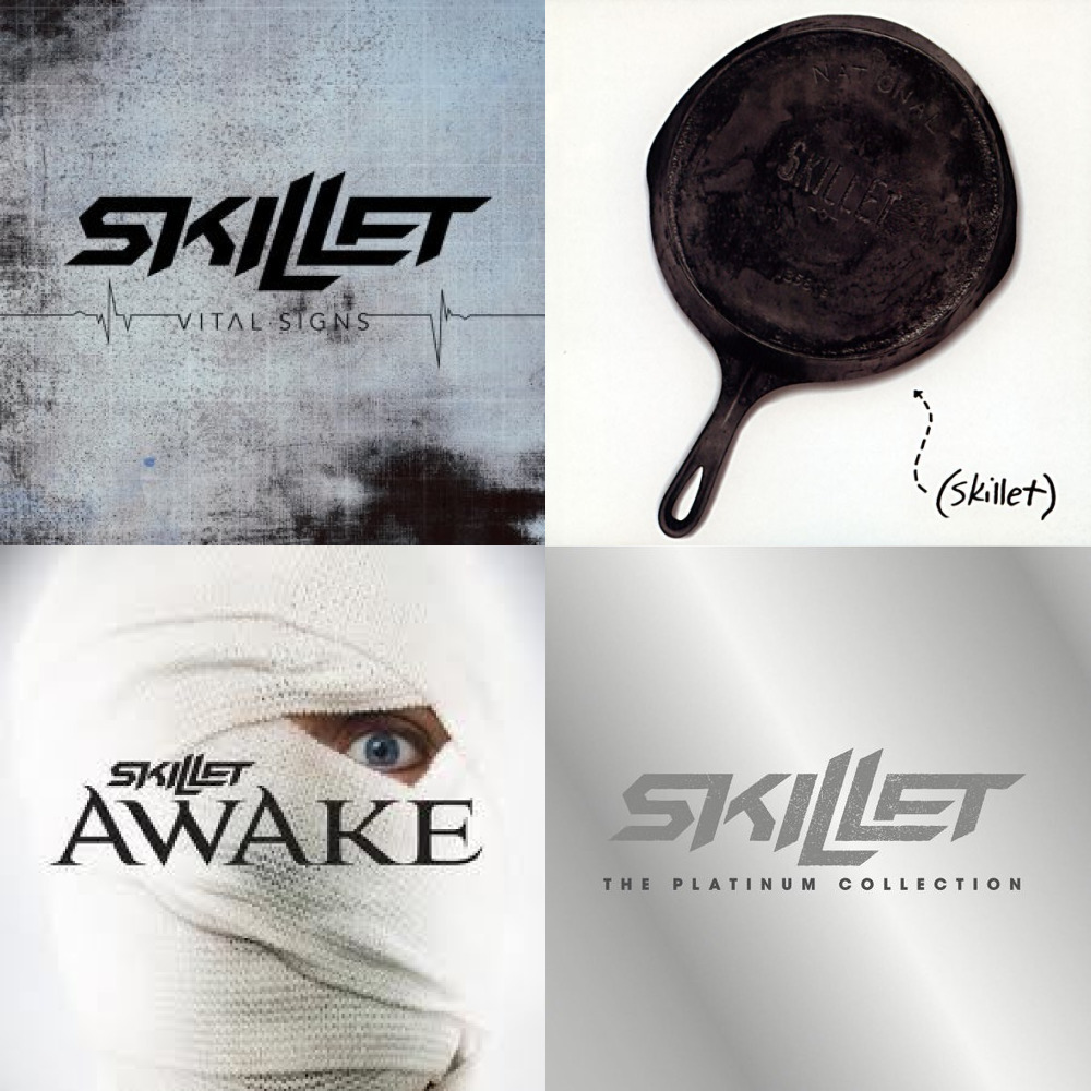 Skillet альбомы. Обложка группы Скиллет. Skillet Awake обложка. Skillet обложки альбомов. Группа Skillet альбомы.